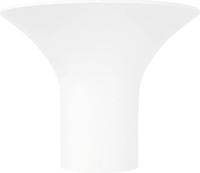 Plafoniera Ø167x130mm GU10 in Gesso Pitturabile Rotonda