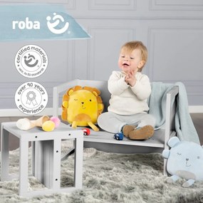Sedia per bambini grigia – Roba