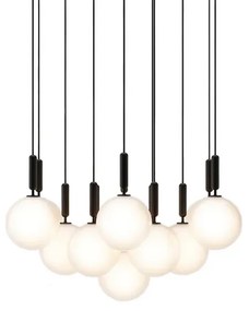 Miira 13 Lampada a Sospensione Large Rock Grey/Bianco Opale - Nuura