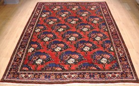 Heriz Tappeto 350 x 280 (Iran) Annodato A Mano