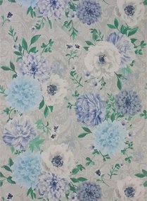 Tapete Duchess Garden v. Matthew Williamson - Grey/ Blue