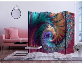 Paravento Peacock Tail II [Room Dividers]