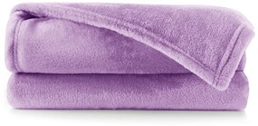 Coperta in microfibra viola, 160 x 210 cm Mic - DecoKing