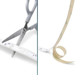 Philips - Striscia LED RGB dimmerabile 5m LED/12W/230V + telecomando