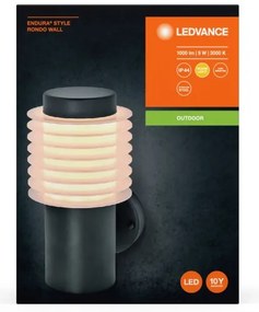 Ledvance - Applique a LED da esterno RONDO LED/9W/230V IP44 antracite