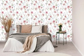 Carta da parati – Fiori romantici