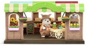 Li'l Woodzeez - Set di giocattoli per il mercato agricolo