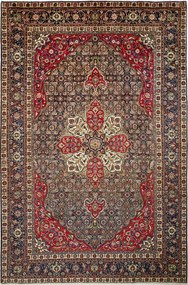 Tabriz Tappeto persiano 200x300 Blu (Iran) Annodato A Mano