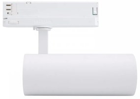 Faro LED 34W per Binario Trifase, 38° + 60° Bianco con driver Philips CRI92 Colore  Bianco Naturale 4.000K
