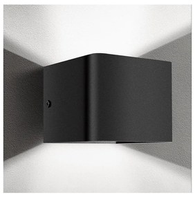 Aigostar - Applique a LED LED/5,5W/230V 10x10 cm nero