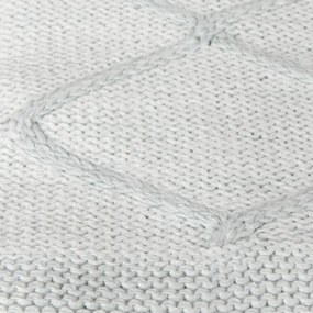 Coperta azzurra in cotone Baby Baby, 90 x 90 cm - Homemania Decor