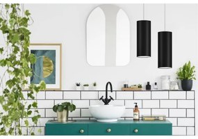 Lampadario su filo ZIK 1xE27/40W/230V nero