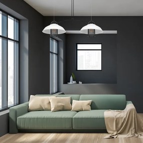 Lampadario a sospensione con filo BJORN 2xE27/60W/230V