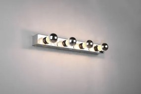 Theatro h2o applique cromo 4 porta lampada ip44 con interruttore h....