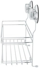 Mensola autoportante in metallo per bagno in argento Bestlock Bath - Compactor