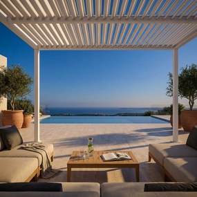 NIMBUS - pergola bioclimatica in alluminio 3x4