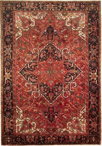 Heriz Tappeto persiano 240x340 Rosso (Iran) Annodato A Mano