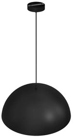 Lampadario su corda BETA 1xE27/60W/230V d. 45 cm nero