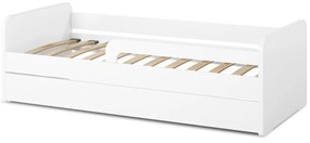 Letto da bambini bianco con rete inclusa 80x160 cm Duuli – ELTAP