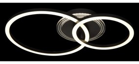 Globo 48039-30 - Lampada LED da soffitto LORETTA LED/30W/230V Ø33x50 cm nera