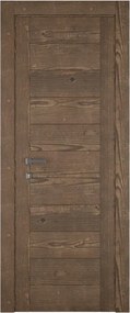 Porta interna a battente Winslet in legno di abete colore rovere, L 70 x H 210 cm, apertura reversibile
