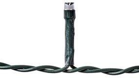 Nedis CLLC360 - Tenda natalizia LED da esterno 360xLED/7 funzioni 14m IP44 bianco caldo