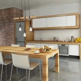 Briloner 4015035 - Lampadario a sospensione con filo 3xE27/25W/230V