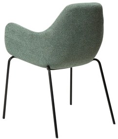 Poltrona verde chiaro in tessuto bouclé Zimmer - DAN-FORM Denmark