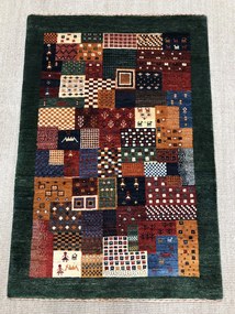Loribaft Tappeto persiano 90x130 (Iran) Annodato A Mano