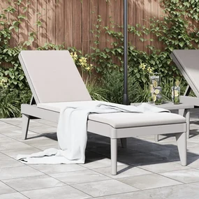 Lettino Grigio 186x60x29 Cm İn Pp /
