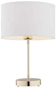 Argon 4301 - Lampada da tavolo KARIN 1xE27/15W/230V bianca/ottone