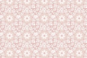 Carta da parati – Libellule nel motivo Mandala