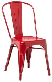 Confezione da 2 sedie impilabili LIX Rosso - Sklum