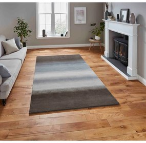 Tappeto in lana grigio 230x150 cm Elements - Think Rugs