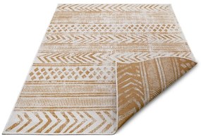 Tappeto per esterni ocra-giallo-bianco 120x170 cm Biri - NORTHRUGS