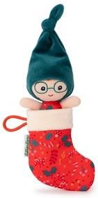 Lilliputiens - Elfo di Natale con calzino rosso