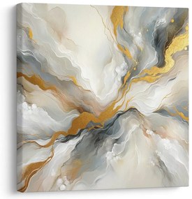 Quadro su tela – Esplosione dorata
