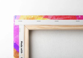 Stampa su tela – Cerchi grunge