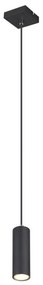 Globo 57911HB - Lampadario a sospensione con filo ROBBY 1xGU10/35W/230V nero