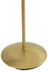 Lampada da terra moderna ottone con LED dimmerabile a 3 livelli ricaricabile - Waldorf