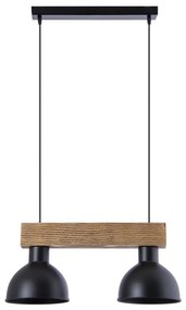 Lampadario a sospensione con filo 2xE27/60W/230V