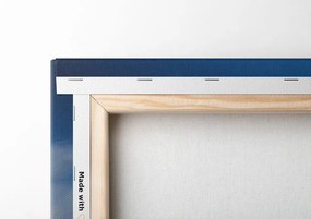 Quadro su tela – Sole al tramonto sopra il lago