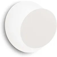 Lampada da parete bianco D 180 x P 70 mm