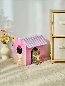 Sinsay - Casetta per gatto - rosa pastello