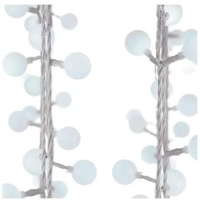 Catena LED da esterno natalizia 40xLED/9m IP44 bianco freddo