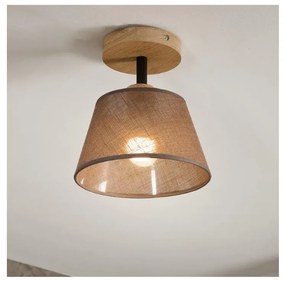 Lampadario ANTONIO 1xE14/40W/230V marrone a soffitto