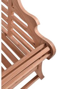 Panchina da giardino in legno di colore naturale Picadilli - Garden Pleasure