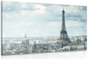 Quadro su tela – Parigi in inverno