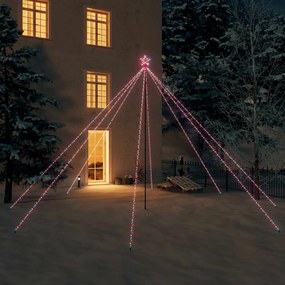 Luci Per Albero Di Natale Interni Esterni 800 Led Colorati 5 M /