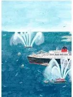 Isidore Leroy Carta da parati panoramica Le France - A